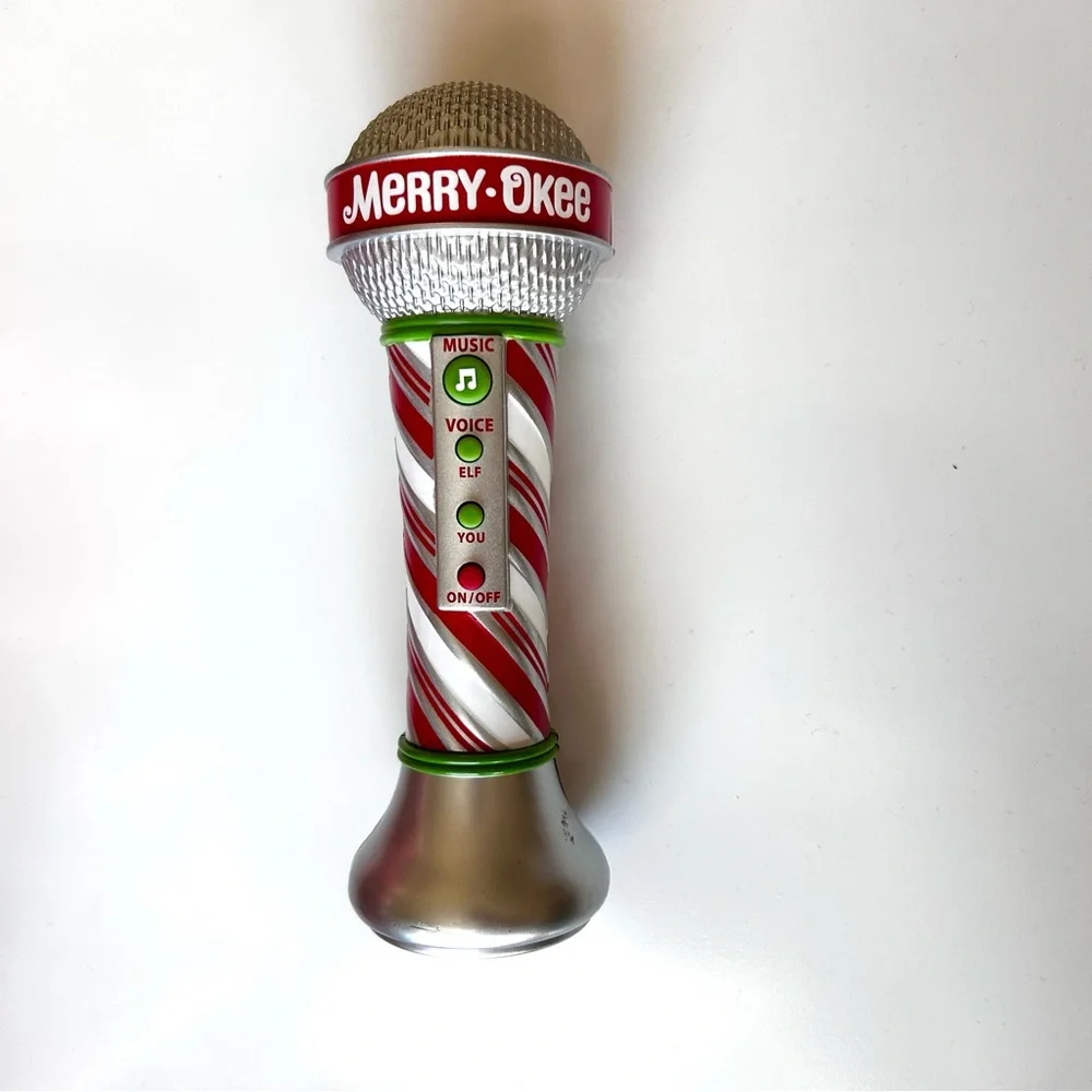 Hallmark Merry-Okee Christmas Interactive Microphone